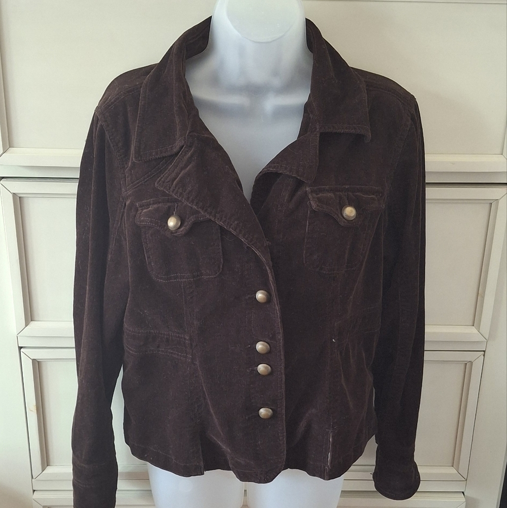 Dressbarn Dark Brown Jacket